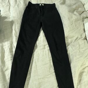 Madewell Black curvy  Skinny Pants